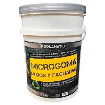 Imagen de Microgoma Impermeabilizante Fachadas y Muros 22Kg-  Ynter