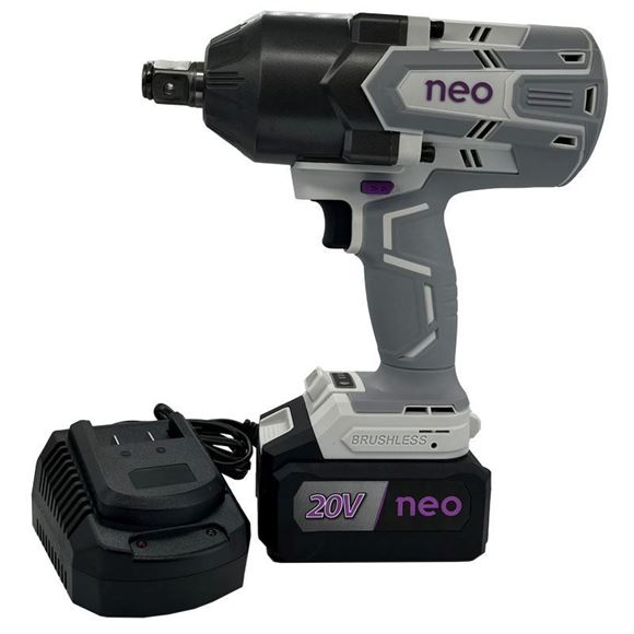 Imagen de Llave De Impacto 3/4" C/Bat 5Ah Neo 20V Brushless - Ynter
