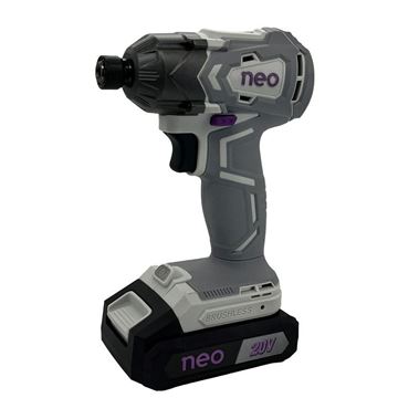 Imagen de Atornillador De Impacto C/Bat 2Ah 20V Neo Brushless - Ynter