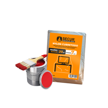 Imagen de Nylon Cubre Todo 20M2 5X4MTR Secur - Ynter