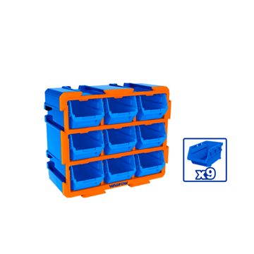 Imagen de Oganizador Modular 380X170X320mm C Gavetas Wadfow - Ynter Industrial