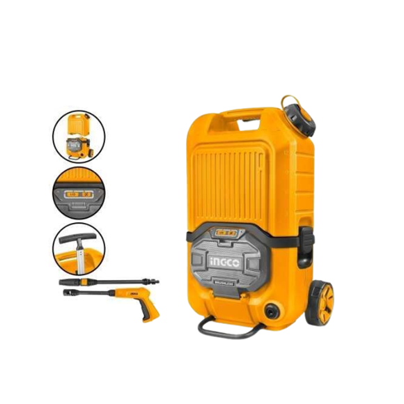 Imagen de Hidrolavadora 20V A Bateria 90Bar Ingco - Ynter Industrial