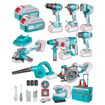 Imagen de Combo 9 Herramientas C/2 Bat 4 Ah Total - Ynter Industrial