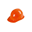 Imagen de Casco De Seguridad Color Naranja 589 - Ynter Industrial