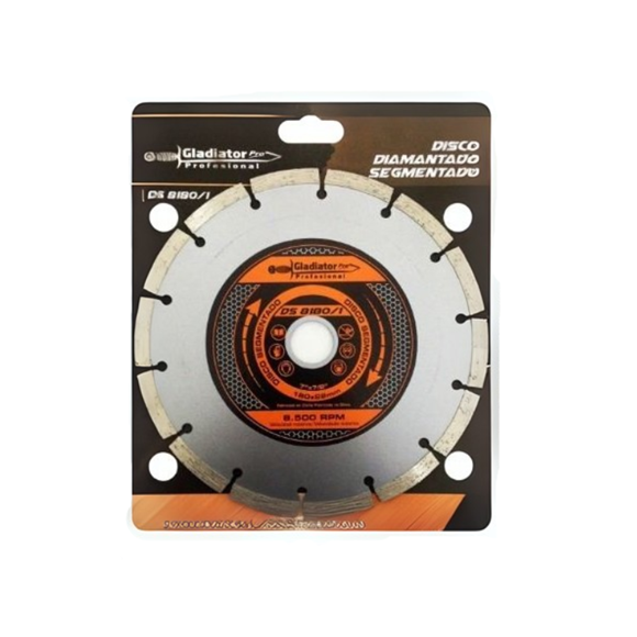 Imagen de Discos Diamantados Segmentados 180mm Gladiator - Ynter