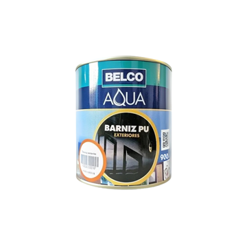 Imagen de Barniz Pu Belco Aqua Brillante Exterior Uv 0.9 Lt - Ynter