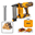 Imagen de Clavadora 50mm S/Bat Brushless Ingco - Ynter Industrial