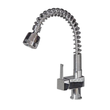 Imagen de Monocomando Cocina Cuadrado Pico Extraible Rimontti - Ynter Industrial