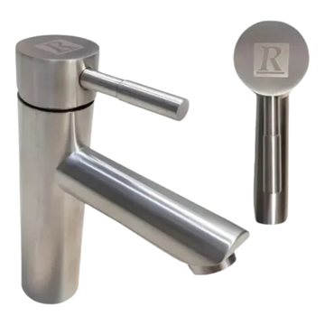 Imagen de Monocomando Palito 18cm Ac.Inox Color Natural - Ynter Industrial