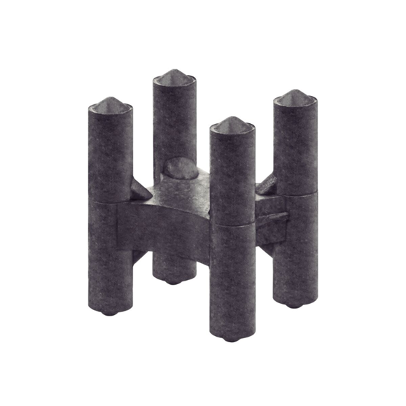 Imagen de Separador Plastico P/Losa 15 X 20mm Tipo Sillas (100 Pzas) - Ynter