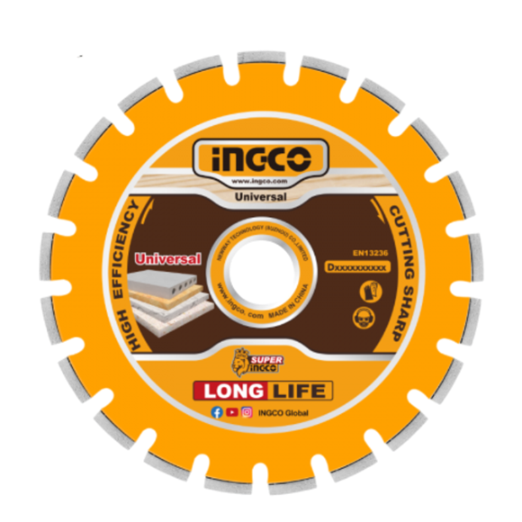 Imagen de Disco Diamantado Segmentado 14PLG 355MM Ingco - Ynter