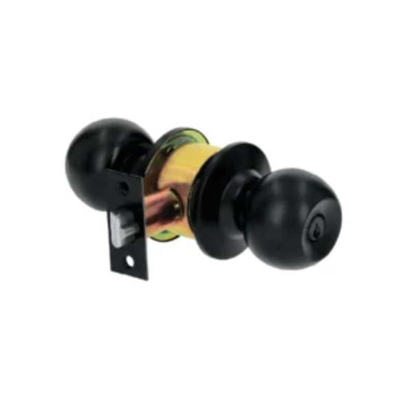 Imagen de Cerradura pomo negro llavín Hermex Basic - Ynter Industrial