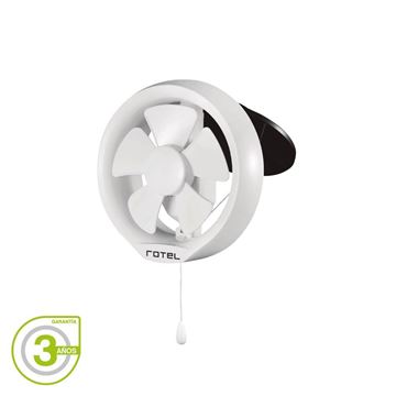Imagen de Extractor de aire de cocina 6" vidrio-pared Rotel- Ynter Industrial