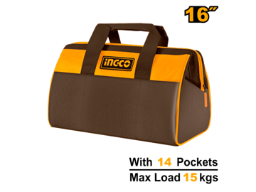 Imagen de Bolso eco herramientas 16" Ingco - Ynter Industrial