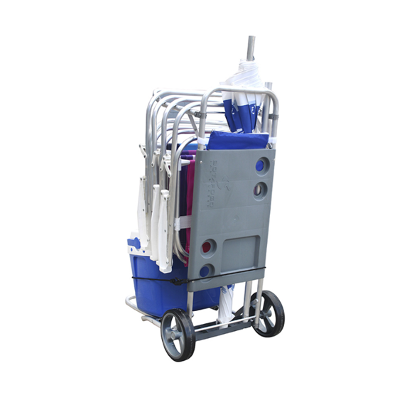 Imagen de Carro De Playa aluminio C/Extensión y Accesorios - Ynter Ind