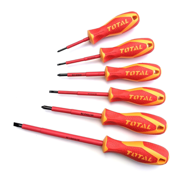 Imagen de Set De Destornilladores Aislados 6 Un Total - Ynter Industrial