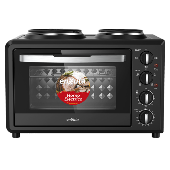 Imagen de Horno electrico 32lts. 2500w c/ 2 anafes Enxuta- Ynter Industrial