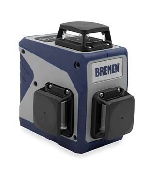 Imagen de NIVEL LASER BREMEN VERDE 3D 360º C/TRIPODE BAT Y CARG - YNTER