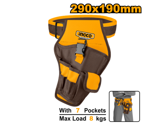 Imagen de Canana porta herramientas c/cinturon Ingco - Ynter Industrial