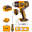 Imagen de Pistola de Calor C/Bat 4Ah 550°C Ingco - Ynter Industrial