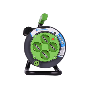 Imagen de Alargue Carretel 15mt C/shucko 16amp 2300w - Ynter