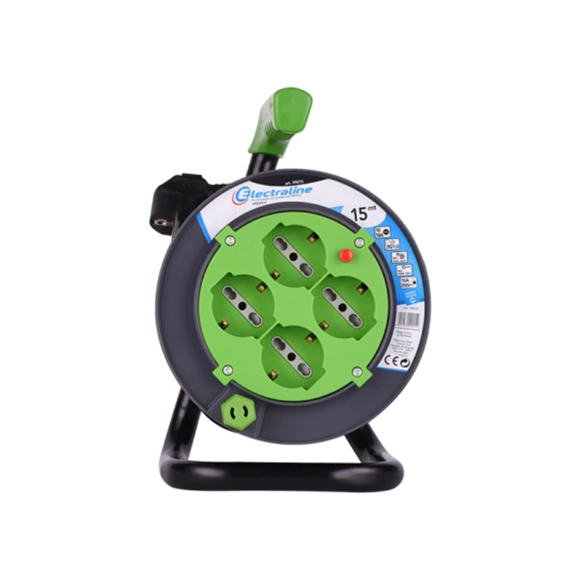 Imagen de Alargue Carretel 15mt C/shucko 16amp 2300w - Ynter