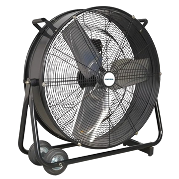 Imagen de Ventilador Industrial C/Ruedas Aspas 1200mm 500w acero - Ynter