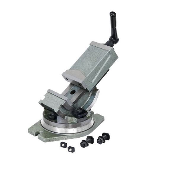 Imagen de Morsa Inclinada Base Giratoria QHK6 160mm - Ynter