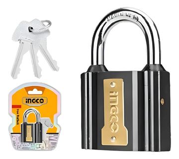 Imagen de Candado de hierro negro 50mm Ingco - Ynter Industrial