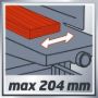 Imagen de Cepillo De Banco + garlopa de mesa Einhell Tc-sp 204 1500w - Ynter Industrial
