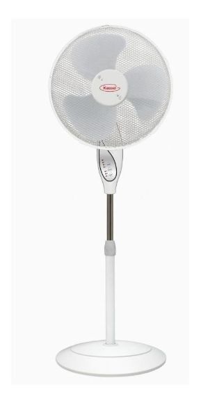 Imagen de Ventilador De Pie 40cm 3 Vel. KASSEL C/luz  1.70MT -ynter Industrial