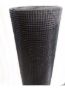 Imagen de Malla Tejido Pvc Negro 1m Alto 12mmx12mm -Ynter