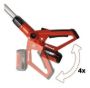 Imagen de Cortacerco + motosirra telescopica bateria Einhell 20V