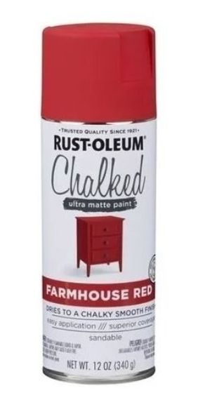 Imagen de Aerosol Rust Oleum tizado rojo campestre 340g - Ynter Industrial