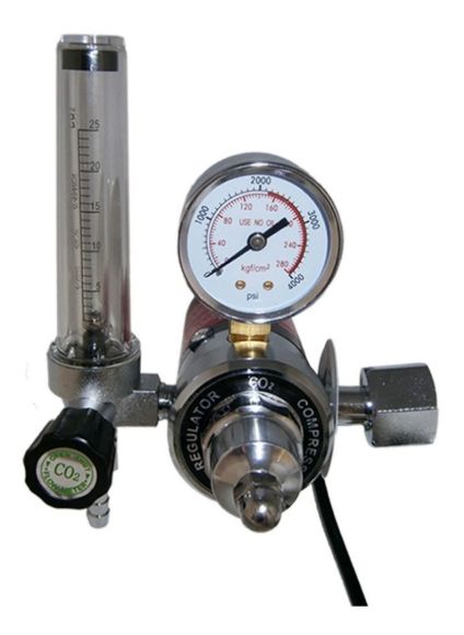 Imagen de Manometro Regulador Co2 / Argon / Atal p/Cerveza y Soldadura -Ynter