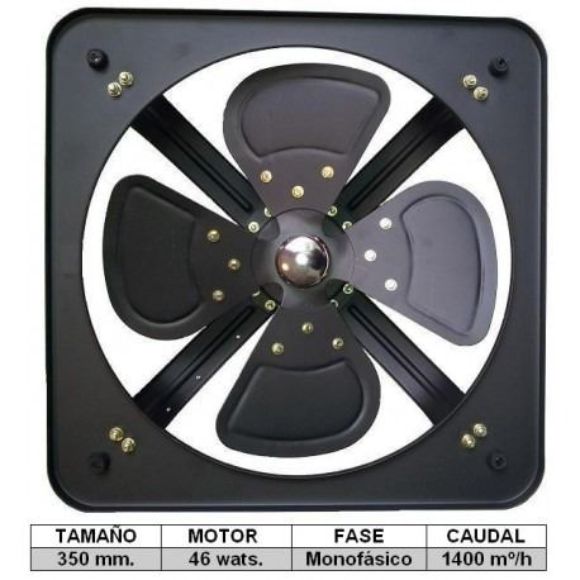 Imagen de Extractor Industrial  350 Mm 75w Monof Fad35 ynter