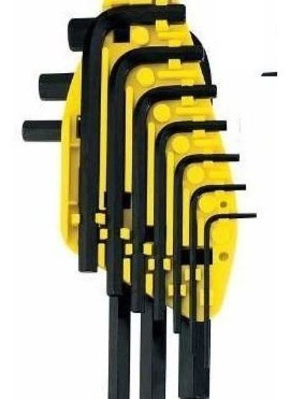 Imagen de Jgo.allen Stanley Larga Pta.bola C/clip 9pcs.mm- Ynter