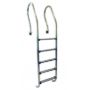 Imagen de Escalera Recta Inox. 5 Peldaños C/pasamano  P/piscina- Ynter