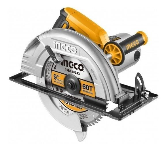 Imagen de Sierra circular industrial de mano Ingco disco 9¼ 2200W -Ynter Industrial