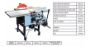 Imagen de Sierra combinada carpintería 2HP 300mm 7 funciones-Ynter Industrial