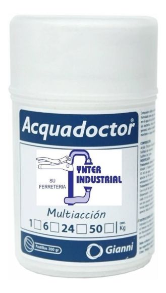 Imagen de Pastillas De Cloro 3 Acción Grandes  P/ Piscina - Ynter