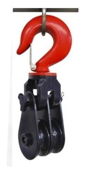 Imagen de Pasteca 2 Poleas 100mm P/ 1 Tonelada - Ynter Industrial
