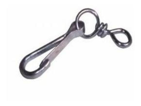 Imagen de Mosqueton Galv C/destorcedor Nro 80mm - Ynter Industrial