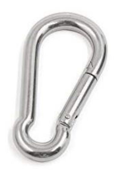 Imagen de Mosqueton Galvanizado M10 X 100mm - Ynter Industrial