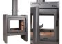 Imagen de Estufa Ñuke lapacho 85 doble vitro - Ynter Industrial