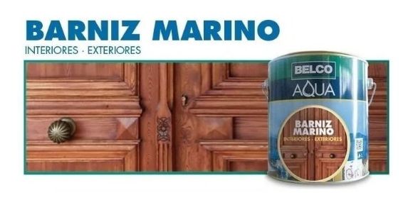 Imagen de Barniz Marino Belco Aqua Interior Exterior 0.25 Lt - Ynter Industrial