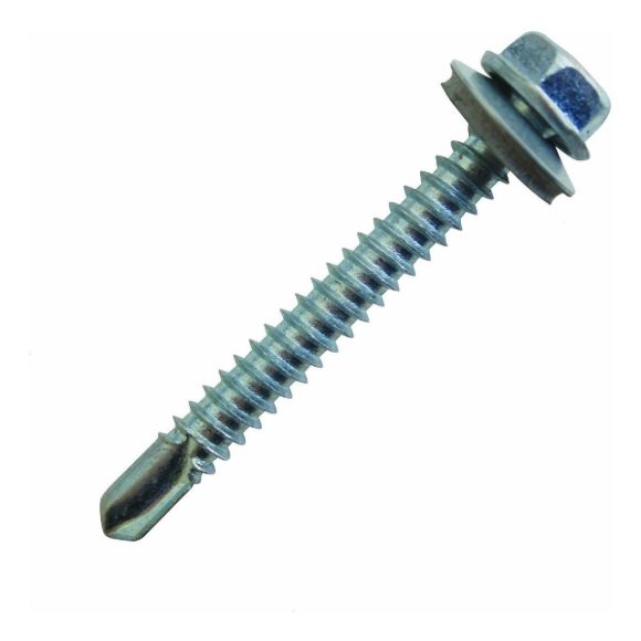 Imagen de Tornillo hexagonal Patta punta mecha 6.3 x 180 100 uni - Ynter Industrial