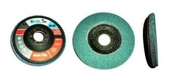 Imagen de Disco Flap Inox 115mm 4 1/2pLG Gr80 - Ynter Industrial