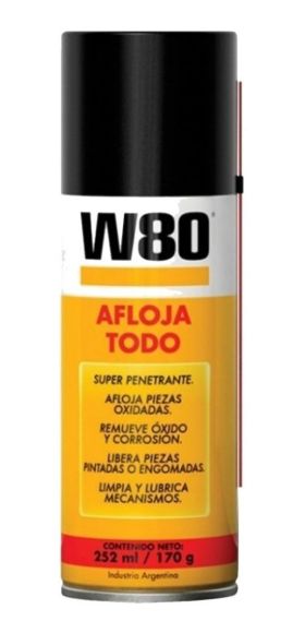 Imagen de Spray aerosol w80 250 ml AFLOJATODO