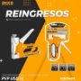 Imagen de Engrampadora clavadora 3 en 1 p/maderas y MDF Ingco - Ynter Industrial